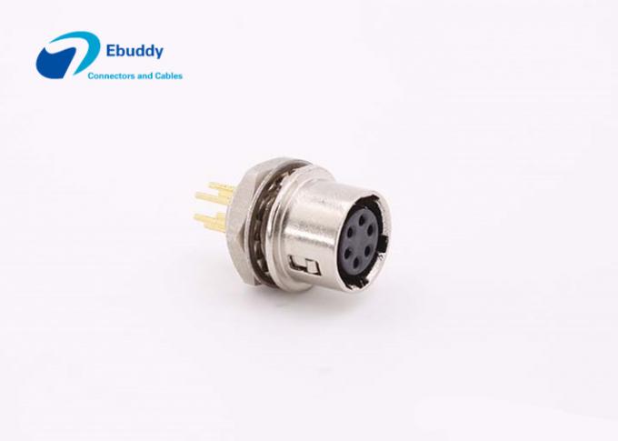 Łączniki okrągłe Hirose 6pin Zasilacz do kamery CCD Gniazdo na PCB HR10A-7R-6SB