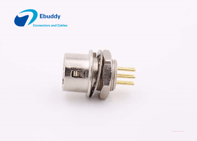 Łączniki okrągłe Hirose 6pin Zasilacz do kamery CCD Gniazdo na PCB HR10A-7R-6SB