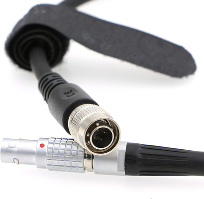 Lemo 2-pinowy męski kabel Hirose na 4-pinowy męski kabel Teradek ze Steadicam