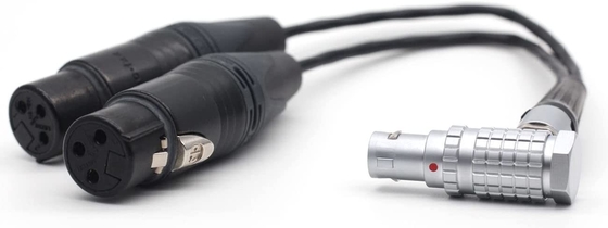 Atomos Lemo 10 Pin do XLR 3 Pin Female Connector Breakout Audio Input Cable For Shogun Monitor Recorder
