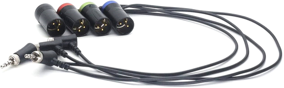 50cm Zamykalny 3pin XLR Mężczyzna do 3.5 Kabel audio do słuchawek Sony D11 Zwrot przez NEUTRIK