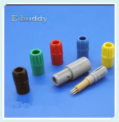 4-pinowe plastikowe złącze medyczne Redel Lemo Alternatywne okrągłe złącza męskie i żeńskie typu Push Pull