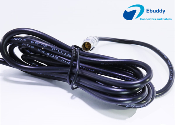 Lemo Custom Power Cables Lemo 0B 2pin męski wtyk do kabla zasilającego 12V