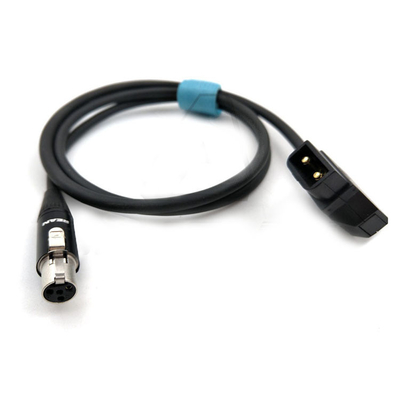 80cm TV Logic Monitor Kabel połączeniowy kamery Męski na żeński kabel XLR typu D-Tap