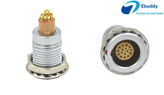 16 Pin Female Lemo B Series EGG.1B.316 Lemo Push Pull Connector do monitora Red Camera