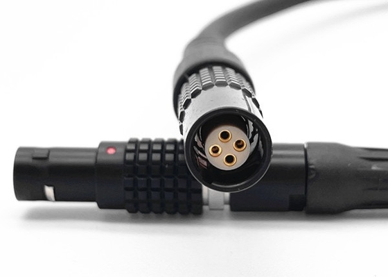 kupować Lemo 4-pinowy męski na żeński kabel formowany AVNS w kolorze czarnym do systemu noktowizyjnego online manufacture