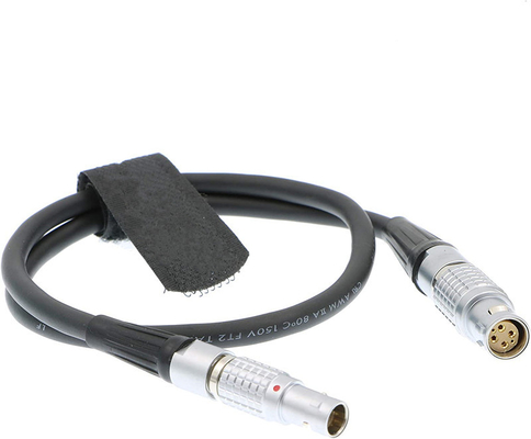 kupować 19.7 cali Kabel zasilania kamery Lemo 3 Pin Mężczyzna Steadicam Zephyr Do 6 Pin Kobieta produkcja online