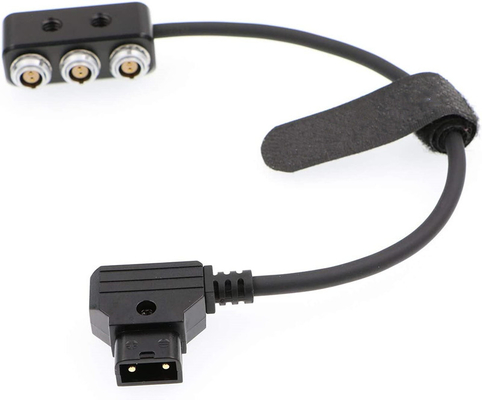 kupować 1 do 3 Mini Power Splitter Box ARRI Teradek Cable 26cm D Tap Male Movi Pro AUX Port To 3 Pcs 2 Pin Female Box online manufacture