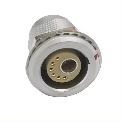 kupować Medyczny łącznik odpychankowy Lemo EGG FGG 2B 6+1 Sygnał metalowy 6 1 łącznik do montażu płynu wejściowego paneli medycznego produkcja online