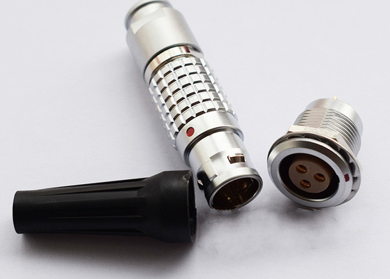 kupować Lemo 3 piny Metalowy okrągły kabel połączeniowy Push Pull Lemo Seria B FGG / EGG.0B.303 produkcja online