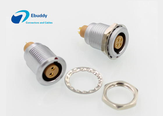 kupować Złącze EGG 0B 302 Fixed Socket Lemo B 2-stykowe żeńskie złącze Push Pull ze stali nierdzewnej produkcja online
