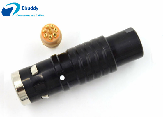 kupować Wodoodporny IP68 Lemo K Series 1K 308 8pin wtyk z czarnym kolorem FGG.1K.308.CLAC online manufacture