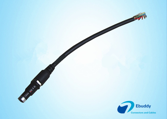 kupować Kabel do montażu na zamówienie Kabel wojskowy ze złączami Fischer w kolorze czarnym produkcja online