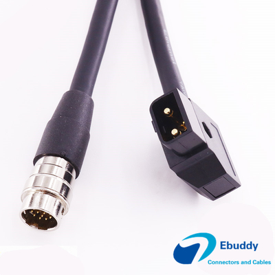 kupować Męski kabel  z 12-karatowym męskim złączem typu "d" do zasilania kamerą online manufacture