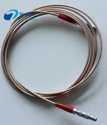 kupować C5-C5 Ultrasonic Probe Niestandardowe kable zasilające LEMO FFA 00 250 Złącze RG316 Transmisja sygnału produkcja online