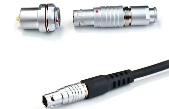 kupować Compatible LEMO FGG EGG 2B circular connectors Male And Female With Customized Cable Assmebly Manufacturer online manufacture