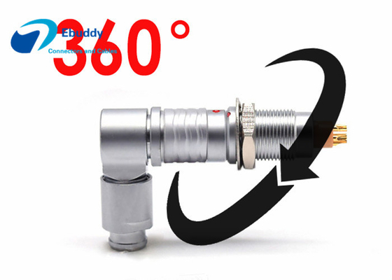kupować Złącza z regulowanym kątem Lemo B Series 5-pinowa wtyczka łokciowa FSG.0B.305 online manufacture