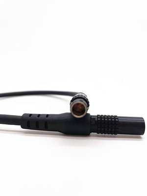 Lemo 4-pinowy męski na żeński kabel formowany AVNS w kolorze czarnym do systemu noktowizyjnego