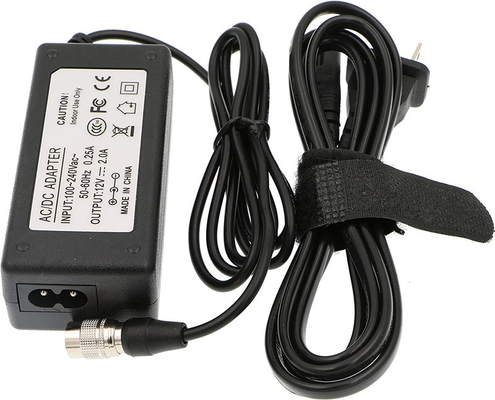 AC do 4-pinowego męskiego kabla zasilającego Hirose 12V 2A do urządzeń dźwiękowych ZAXCOM Sony