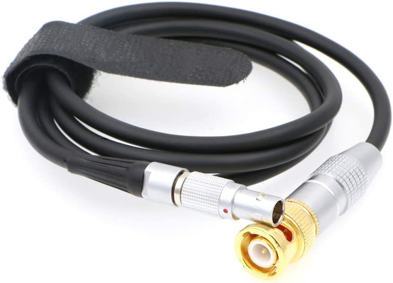 Kabel Lemo 5-pinowy męski na BNC SMPTE z kodem czasowym do urządzeń dźwiękowych ARRI Mini