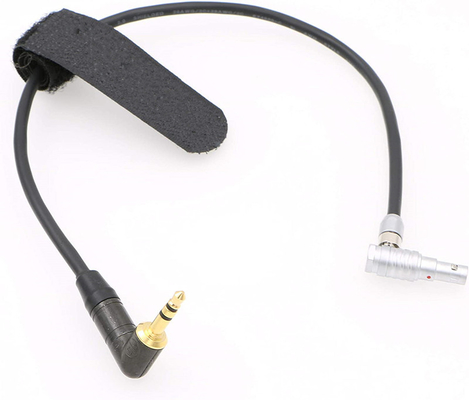 Lemo 5-pinowy kątowy męski na prawy 3,5 mm kabel audio TRS do kamery Z CAM E2