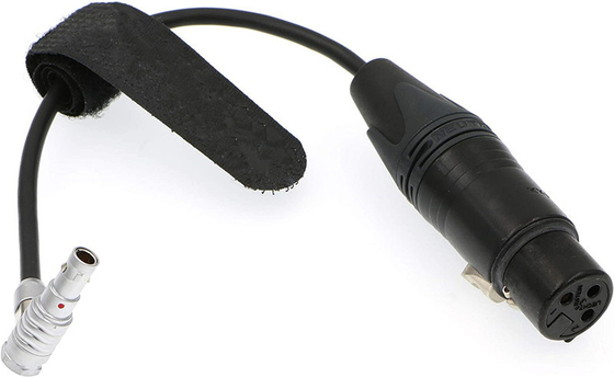 Kabel audio aparatu Lemo kąt prosty 00 5-pinowy męski na XLR 3-pinowy żeński dla Z CAM E2