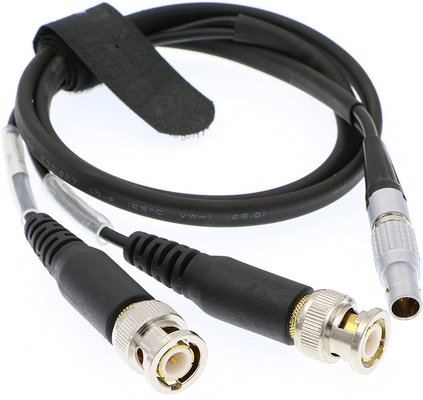 IP50 1M BNC do 5 pinów Lemo Timecode Cable dla urządzeń dźwiękowych XL LB2