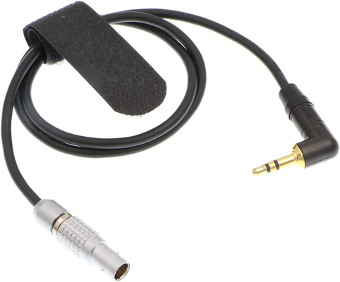Lemo 6 Pin Male to 3.5mm TRS Kabel dźwiękowy pod kątem prawym do kamery ARRI Mini LF