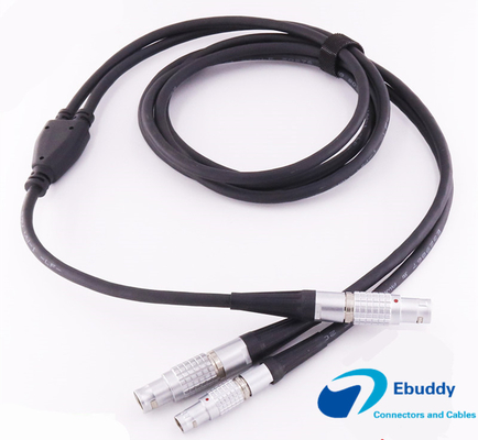Niestandardowy kabel zasilający Lemo 0B 1B 2B FGG do Lemo FGG Style 1 do 2 kabli