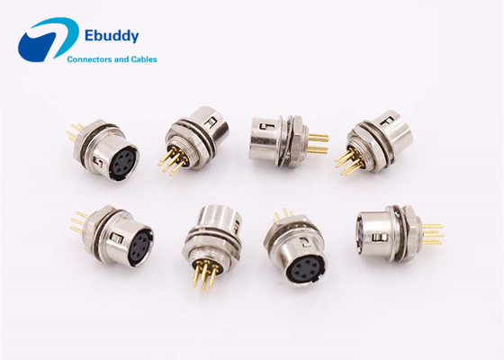 Łączniki okrągłe  6pin Zasilacz do kamery CCD Gniazdo na PCB HR10A-7R-6SB