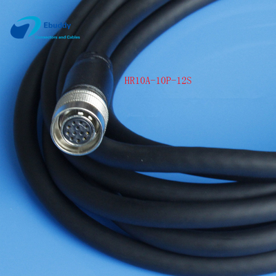 12-pinowy kabel do podłączenia aparatu fotograficznego do zasilacza kamery CCD HR10A-10P-12S